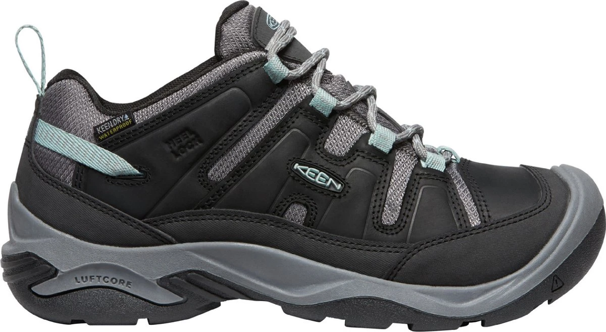 Keen Circadia Dames Wandelschoenen Black/Cloud Blue | Zwart | Leer | Maat 37 | K1026772 6 Keen Circadia Dames Wandelschoenen Black/Cloud Blue | Zwart | Leer | Maat 37 | K1026772 - Afbeelding 6