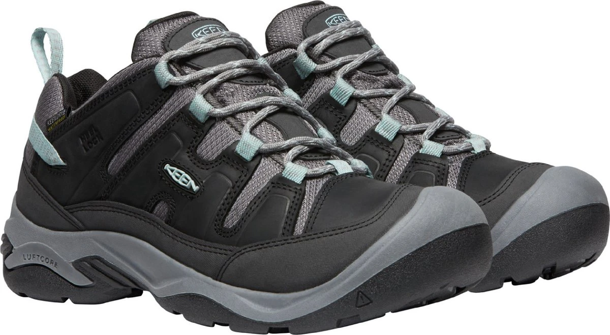 Keen Circadia Dames Wandelschoenen Black/Cloud Blue | Zwart | Leer | Maat 37 | K1026772 7 Keen Circadia Dames Wandelschoenen Black/Cloud Blue | Zwart | Leer | Maat 37 | K1026772 - Afbeelding 7