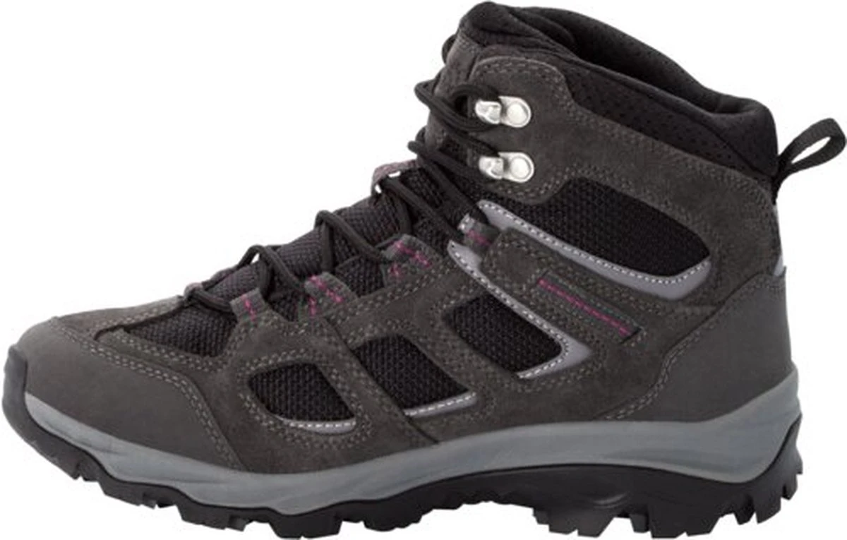Jack Wolfskin Vojo 3 Texapore Mid Women - Wandelschoen - Dames - Grijs - Maat 42 2 Jack Wolfskin Vojo 3 Texapore Mid Women - Wandelschoen - Dames - Grijs - Maat 42 - Afbeelding 2