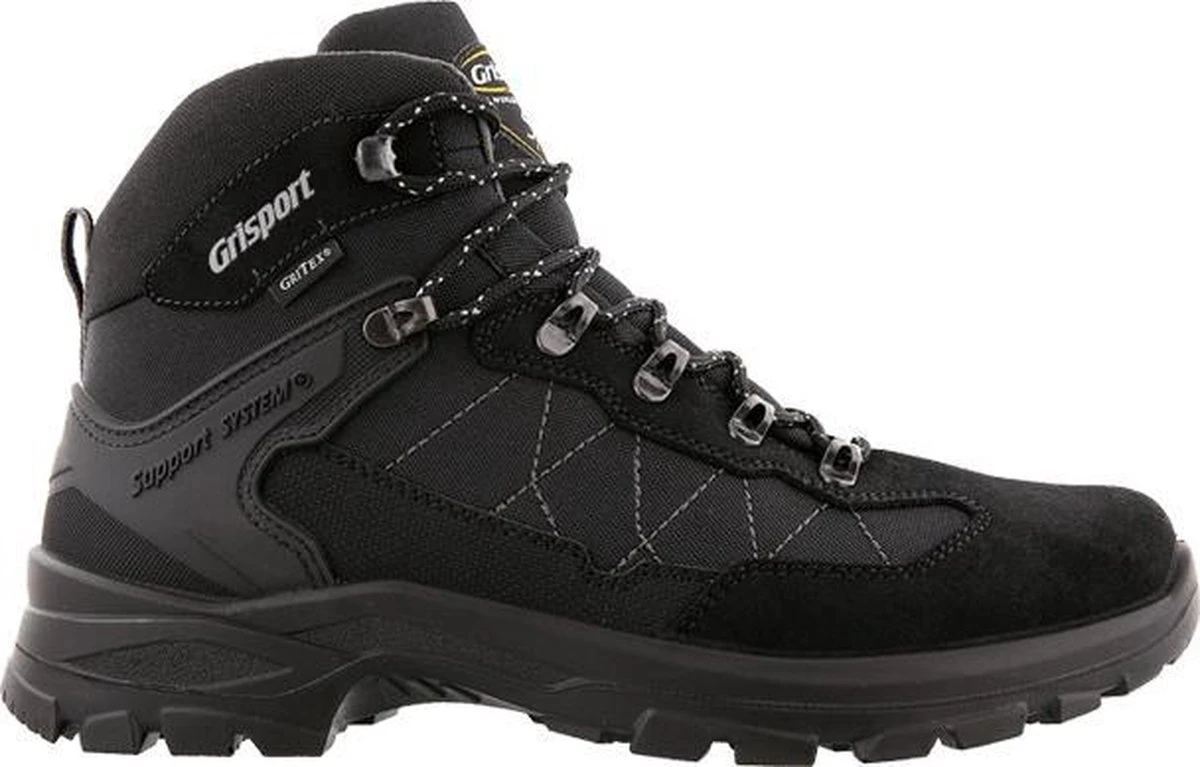 Grisport Scout Mid Wandelschoenen Unisex - Black - Maat 42 14 Grisport Scout Mid Wandelschoenen Unisex - Black - Maat 42 - Afbeelding 14
