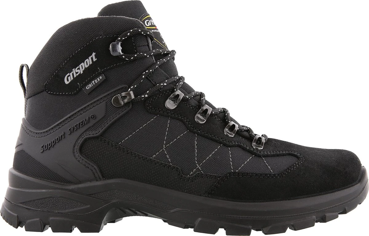 Grisport Scout Mid Wandelschoenen Unisex - Black - Maat 42 1 Grisport Scout Mid Wandelschoenen Unisex - Black - Maat 42