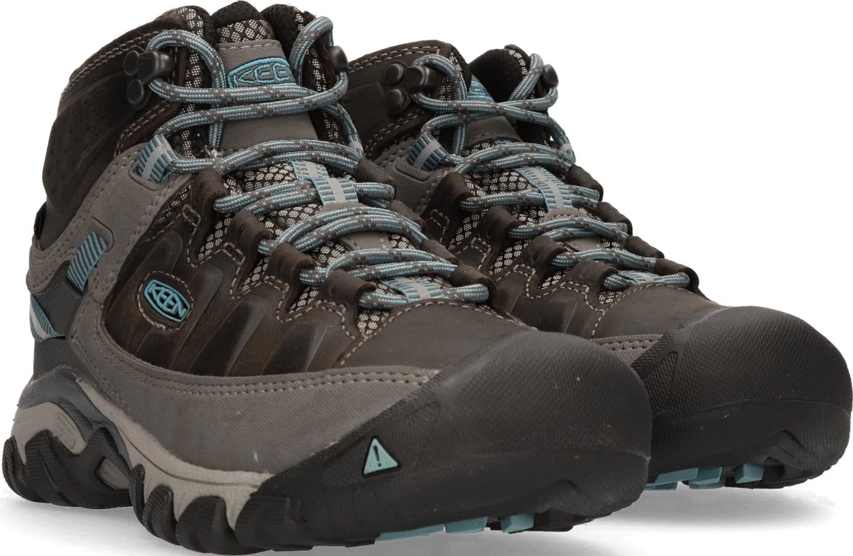 Keen Targhee III Mid Dames Wandelschoenen Magnet/Atlantic Blue | Grijs | Leer | Maat 40 3 Keen Targhee III Mid Dames Wandelschoenen Magnet/Atlantic Blue | Grijs | Leer | Maat 40 - Afbeelding 3