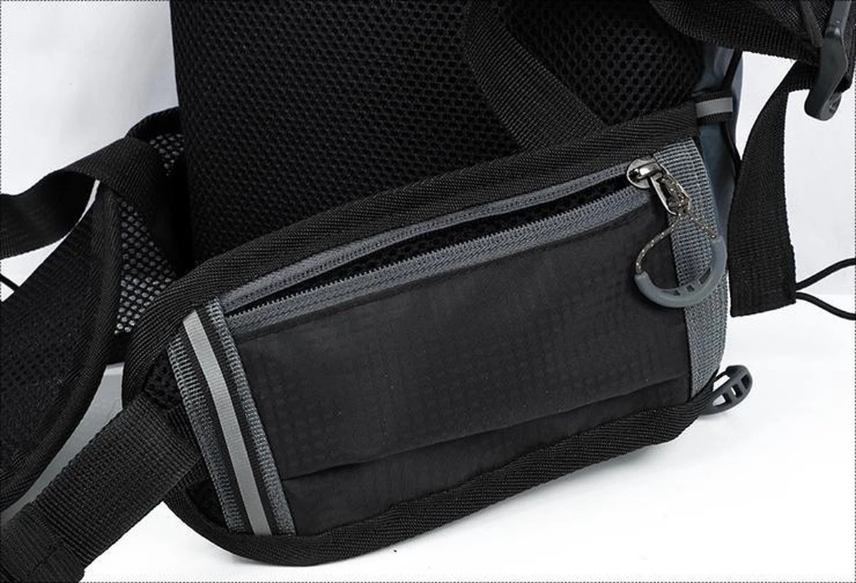 Ultralichte Outdoor Drinkrugzak - Zwart/oranje - 10 Liter - Waterafstotend - Reflecterend 11 Ultralichte Outdoor Drinkrugzak - Zwart/oranje - 10 Liter - Waterafstotend - Reflecterend - Afbeelding 11