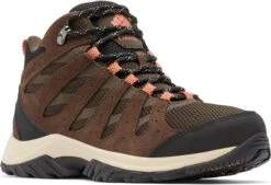 Columbia Redmond III Mid Wandelschoenen Dames Waterdicht - Bergschoenen Dames - Donkerbruin - Maat 40