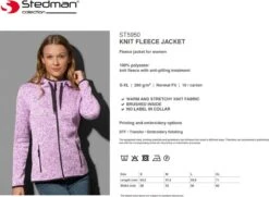 Stedman Dames Knit Fleece Vest Met Capuchon Kleur Roze Maat L 5 Stedman Dames Knit Fleece Vest Met Capuchon Kleur Roze Maat L -Fjallraven Winkel 1200x879