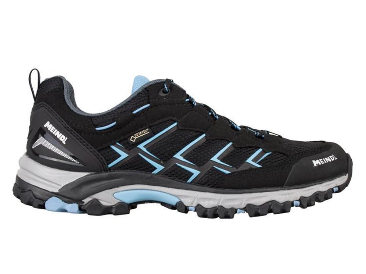 Meindl Caribe Gtx Gore-Tex Wandelschoenen Dames - Zwart / Azuurblauw | Maat: 40 2 Meindl Caribe Gtx Gore-Tex Wandelschoenen Dames - Zwart / Azuurblauw | Maat: 40 - Afbeelding 2