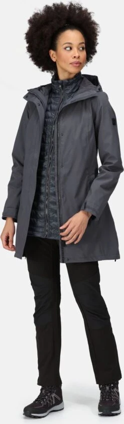 De Regatta Denbury Iii Wandeljas - Dames - 3-In-1 - Waterdicht - Donker Grijs -Fjallraven Winkel 352x1200 1