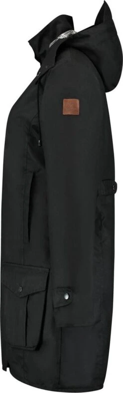 MGO Leisure Wear Kate Wax Parka Outdoorjas Dames - Maat XXL -Fjallraven Winkel 376x1200