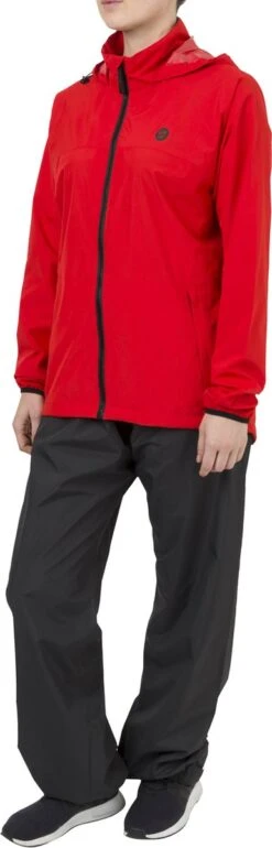AGU GO Regenjas Essential Unisex - Rood - XXL - Dames & Heren - Waterdicht & Ademend -Fjallraven Winkel 385x1200