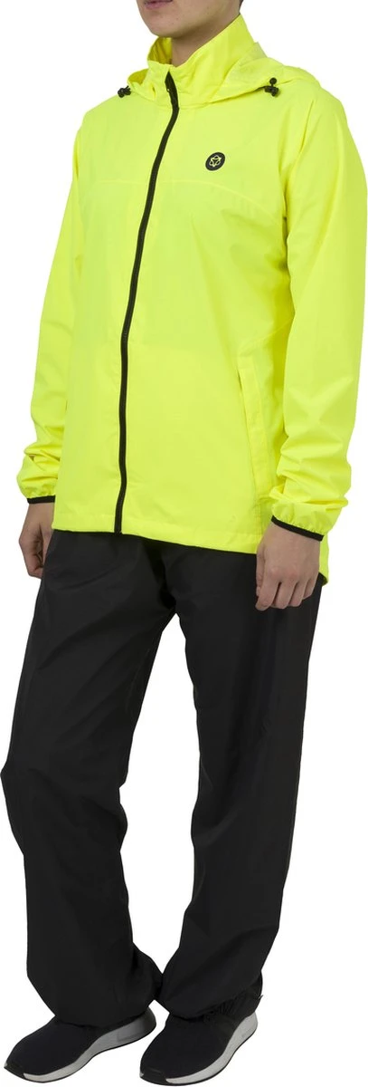 AGU GO Regenjas Essential - Geel - L - Dames & Heren - Waterdicht & Ademend 15 AGU GO Regenjas Essential - Geel - L - Dames & Heren - Waterdicht & Ademend - Afbeelding 15