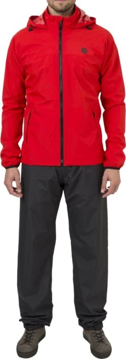 AGU GO Regenjas Essential Unisex - Rood - XXL - Dames & Heren - Waterdicht & Ademend -Fjallraven Winkel 423x1200 1
