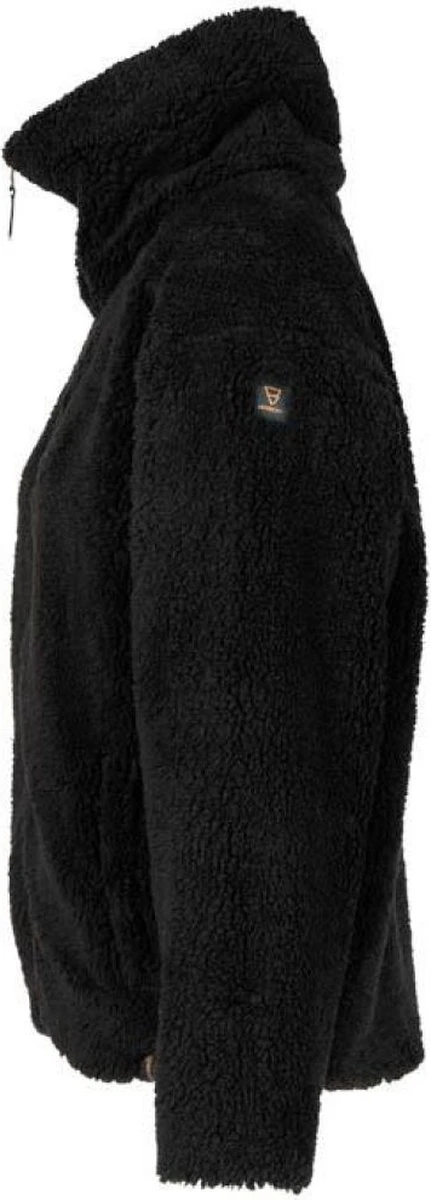 Brunotti Huntress Teddy Fleece Jas - Dames - Black - M 3 Brunotti Huntress Teddy Fleece Jas - Dames - Black - M - Afbeelding 3