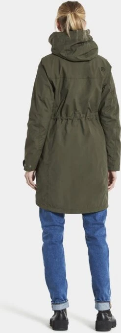 Didriksons THELMA WNS PARKA 8 Dames Outdoor Parka - Maat 40 -Fjallraven Winkel 435x1200