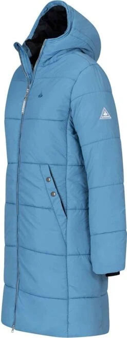 BJØRNSON Fia Winterparka Dames - Winddicht - Waterafstotend - Maat 40 - Niagara 18 BJØRNSON Fia Winterparka Dames - Winddicht - Waterafstotend - Maat 40 - Niagara -Fjallraven Winkel 451x1200