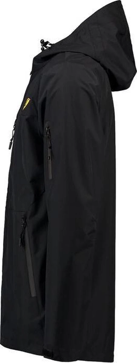 Ferrari - Heren Outdoorjas Rain Jacket - Zwart - Maat M 3 Ferrari - Heren Outdoorjas Rain Jacket - Zwart - Maat M - Afbeelding 3