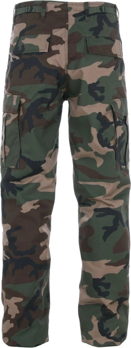 BDU Legerbroek Woodland Camouflage - Maat M 2 BDU Legerbroek Woodland Camouflage - Maat M - Afbeelding 2