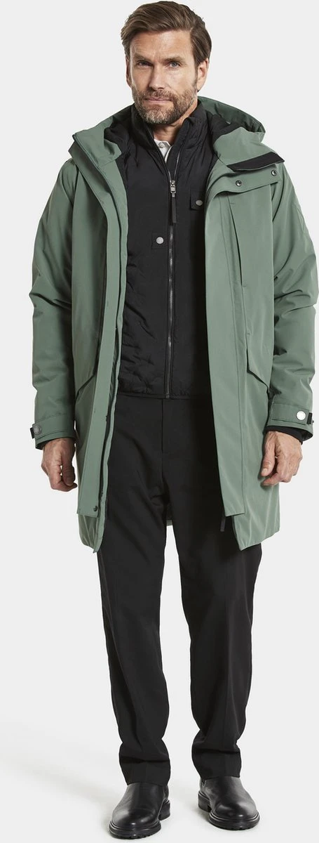 Didriksons ROLAND USX PARKA Heren Outdoor Parka - Maat L 6 Didriksons ROLAND USX PARKA Heren Outdoor Parka - Maat L - Afbeelding 6