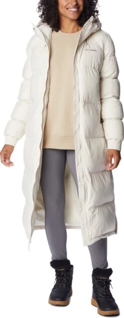 Columbia Pike Lake - Jassen Dames Winter - Outdoorjas - Chalk - Maat XL -Fjallraven Winkel 469x1200