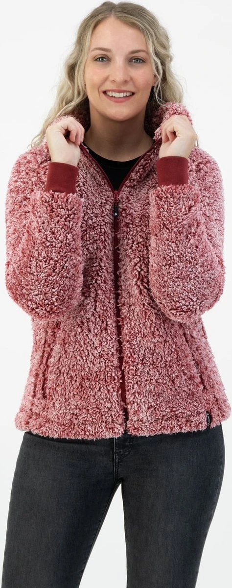 Kjelvik Dames Vest - Teddy Dames Vest - Philou - Rood Gemeleerd - Maat 36 5 Kjelvik Dames Vest - Teddy Dames Vest - Philou - Rood Gemeleerd - Maat 36 - Afbeelding 5