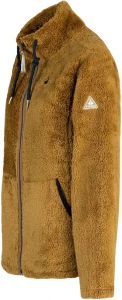 BJØRNSON Elin Coral Fleece Vest Dames 4 Seizoenen - Zacht - Maat 52 - Tapenade -Fjallraven Winkel 490x1200 3