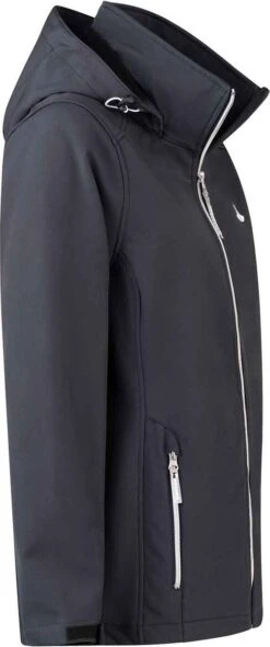 BJØRNSON Layna Softshell 4 Seizoenen Tussenjas Dames Winddicht - Maat 54 - Donkerblauw -Fjallraven Winkel 502x1200