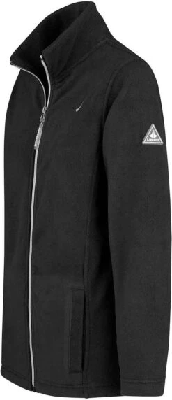 BJØRNSON Jenna Fleece Vest 4 Seizoenen Dames - Rits - Maat 40 - Zwart -Fjallraven Winkel 518x1200 2