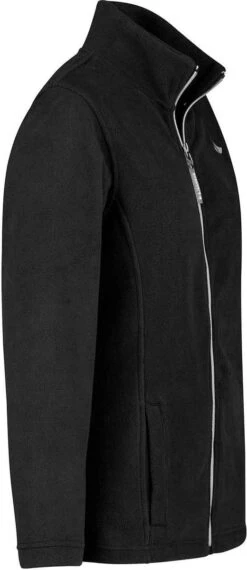 BJØRNSON Jenna Fleece Vest 4 Seizoenen Dames - Rits - Maat 42 - Zwart -Fjallraven Winkel 520x1200 2