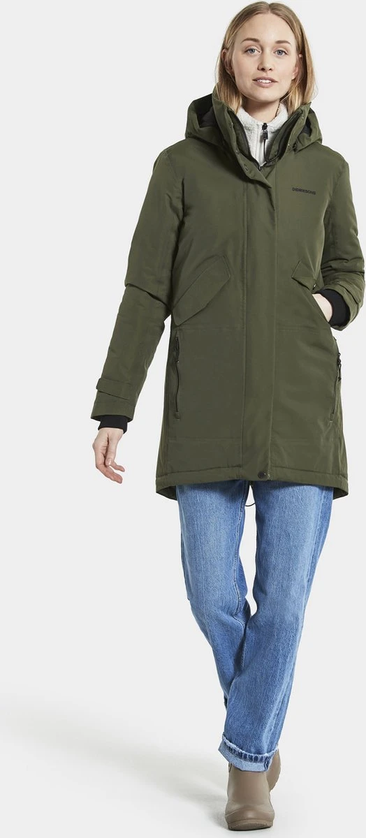 Didriksons TANJA WNS PARKA 6 Dames Outdoor Parka - Maat 40 2 Didriksons TANJA WNS PARKA 6 Dames Outdoor Parka - Maat 40 - Afbeelding 2