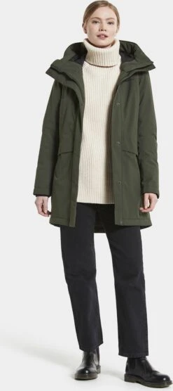 Didriksons CAJSA WNS PARKA 4 Dames Outdoor Parka - Maat 42 -Fjallraven Winkel 533x1200