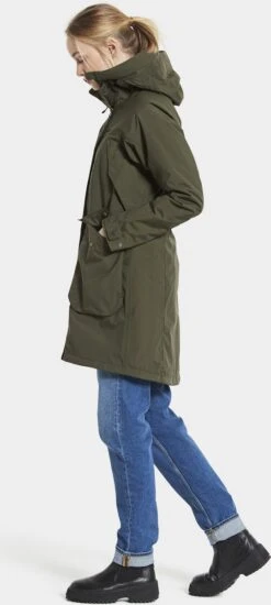Didriksons THELMA WNS PARKA 8 Dames Outdoor Parka - Maat 40 -Fjallraven Winkel 539x1200