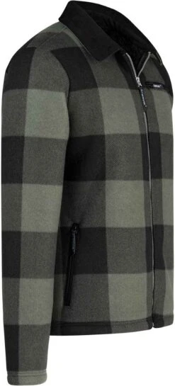 STØRVIK London Houthakkers Fleece Jas Lumberjack - Teddy Vest - Maat L - Groen 15 STØRVIK London Houthakkers Fleece Jas Lumberjack - Teddy Vest - Maat L - Groen -Fjallraven Winkel 544x1200 3