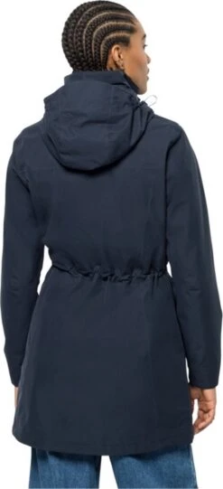 Jack Wolfskin Ottawa Coat - Outdoorjas - Dames - Blauw - Maat M -Fjallraven Winkel 548x1200