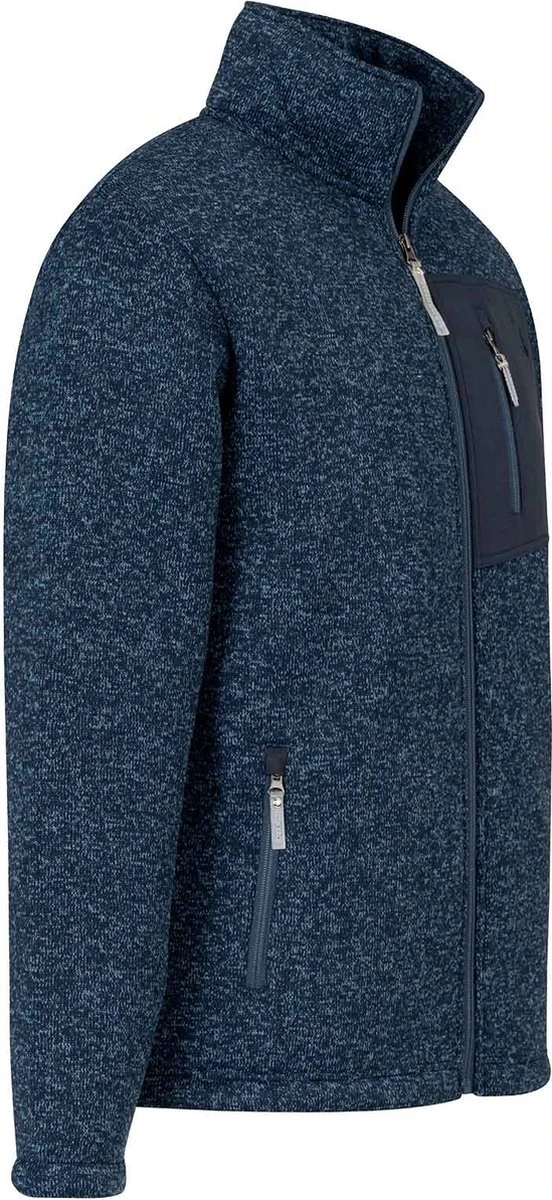 BJØRNSON Ruben Gebreid Vest 4 Seizoenen Heren - Teddy - Maat 2XL - Donkerblauw 7 BJØRNSON Ruben Gebreid Vest 4 Seizoenen Heren - Teddy - Maat 2XL - Donkerblauw - Afbeelding 7