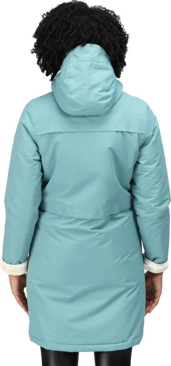 Regatta, Remina Waterdichte Lange Dame Winterjas, Mossblauw, Maat 44 5 Regatta, Remina Waterdichte Lange Dame Winterjas, Mossblauw, Maat 44 - Afbeelding 5