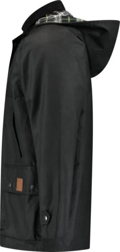 MGO Leisure Wear Bradford Wax Parka Outdoorjas Heren - Maat L -Fjallraven Winkel 574x1200 2