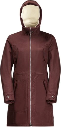 Jack Wolfskin ROCKY POINT PARKA Outdoorjas Vrouwen -Fjallraven Winkel 581x1200 1
