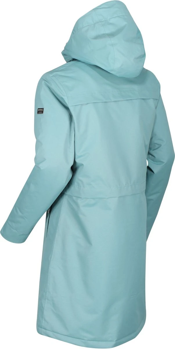 Regatta, Remina Waterdichte Lange Dame Winterjas, Mossblauw, Maat 44 2 Regatta, Remina Waterdichte Lange Dame Winterjas, Mossblauw, Maat 44 - Afbeelding 2