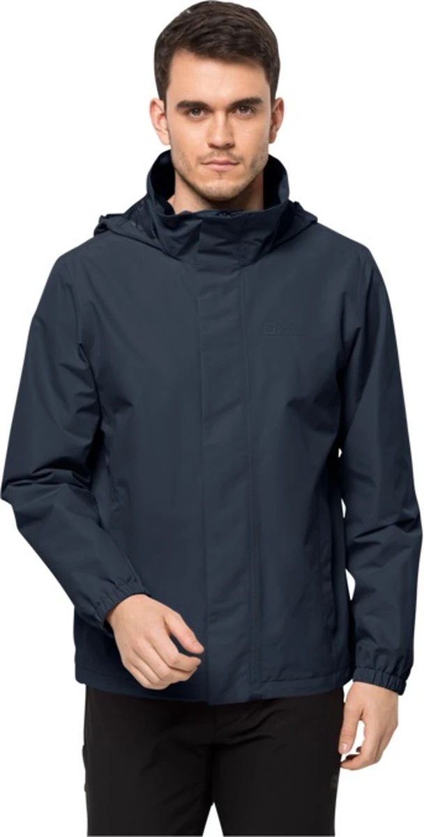 Jack Wolfskin Stormy Point 2L Jacket Men - Outdoorjas - Heren - Blauw - Maat L 2 Jack Wolfskin Stormy Point 2L Jacket Men - Outdoorjas - Heren - Blauw - Maat L - Afbeelding 2