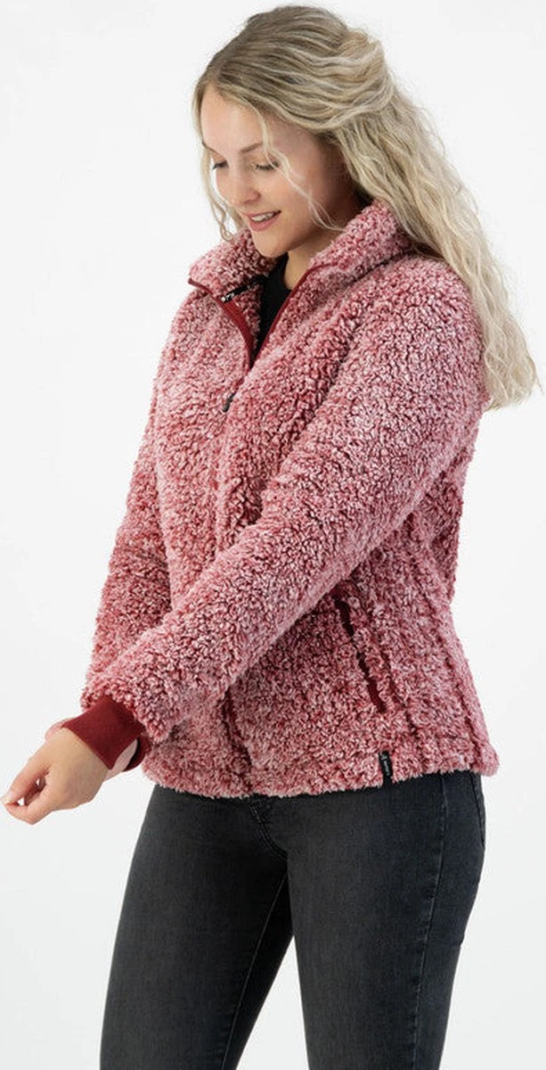 Kjelvik Dames Vest - Teddy Dames Vest - Philou - Rood Gemeleerd - Maat 36 4 Kjelvik Dames Vest - Teddy Dames Vest - Philou - Rood Gemeleerd - Maat 36 - Afbeelding 4