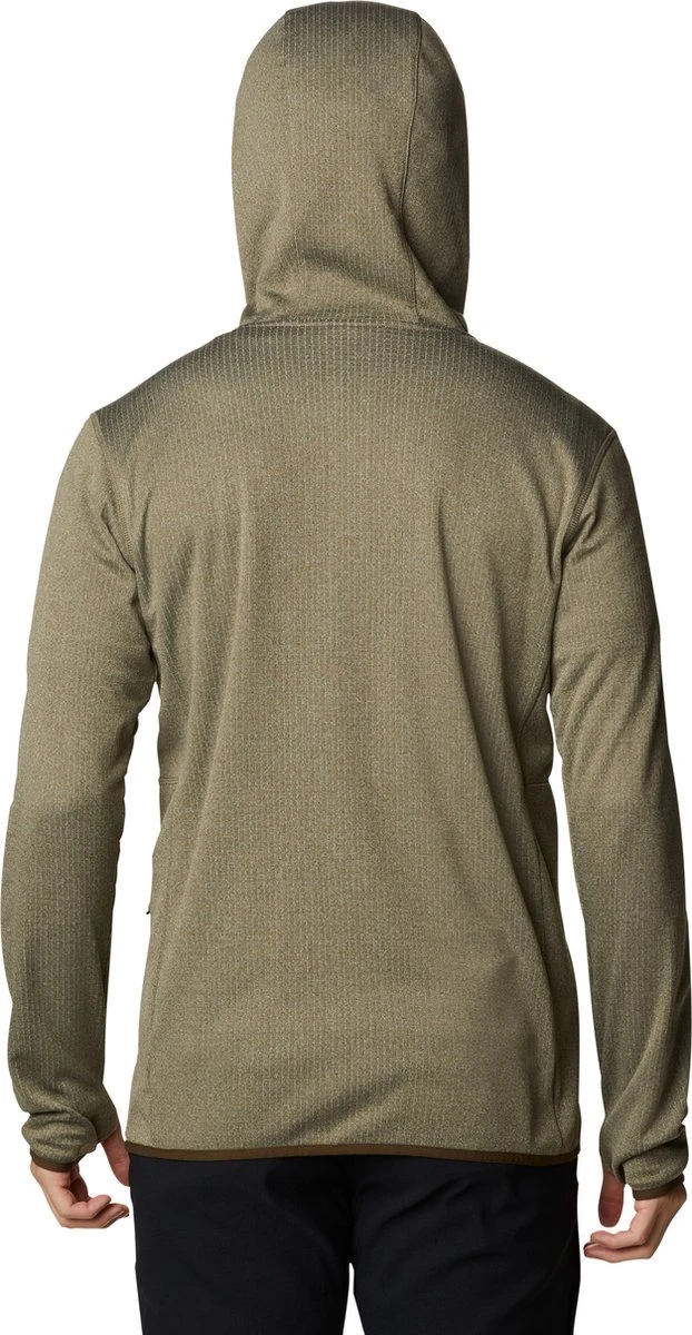 Columbia Park View Fleece Hoodie - Fleece Vest Heren - Stone Green Heather, Olive Green - Maat XXL 2 Columbia Park View Fleece Hoodie - Fleece Vest Heren - Stone Green Heather, Olive Green - Maat XXL - Afbeelding 2