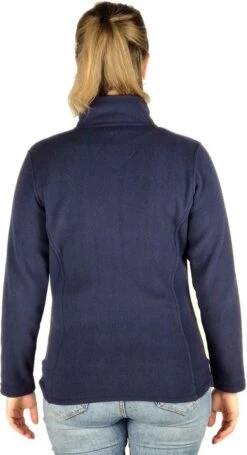 BJØRNSON Jenna Fleece Vest 4 Seizoenen Dames - Rits - Maat 46 - Donkerblauw -Fjallraven Winkel 651x1200 3