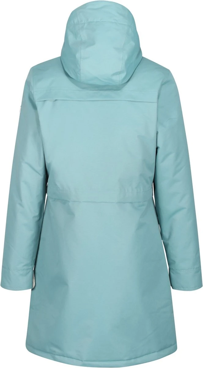 Regatta, Remina Waterdichte Lange Dame Winterjas, Mossblauw, Maat 44 4 Regatta, Remina Waterdichte Lange Dame Winterjas, Mossblauw, Maat 44 - Afbeelding 4