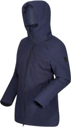 De Regatta Sanda Wandeljas - Outdoorjas - Dames - Waterdicht - Ademend - Marine -Fjallraven Winkel 670x1200