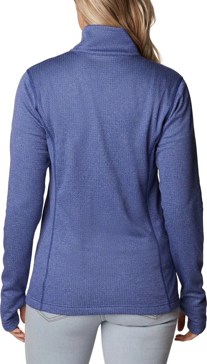 Columbia Park View Grid - Fleece Vest Dames Winter - Zweetafvoerende Stof - Blauw - Maat XL 2 Columbia Park View Grid - Fleece Vest Dames Winter - Zweetafvoerende Stof - Blauw - Maat XL - Afbeelding 2