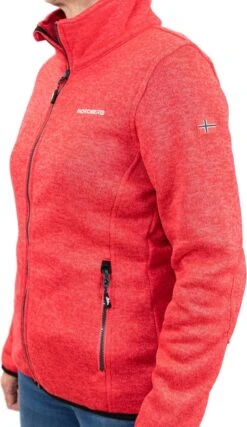 Nordberg Andrea Fleece Vest - Dames - Rood Melange - Maat XL 16 Nordberg Andrea Fleece Vest - Dames - Rood Melange - Maat XL -Fjallraven Winkel 694x1200 2