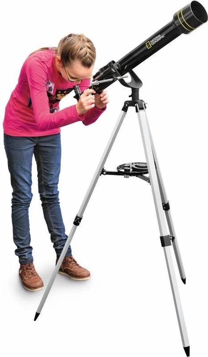 National Geographic Telescoop - 60/700 - Voor Volwassenen En Kinderen - Sterrenkijker 8 National Geographic Telescoop - 60/700 - Voor Volwassenen En Kinderen - Sterrenkijker - Afbeelding 8