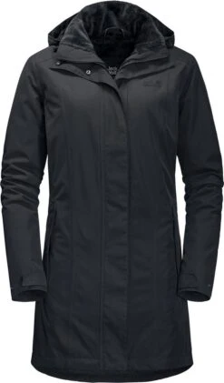 Jack Wolfskin Madison Avenue Outdoorjas Dames - Phantom - Maat M