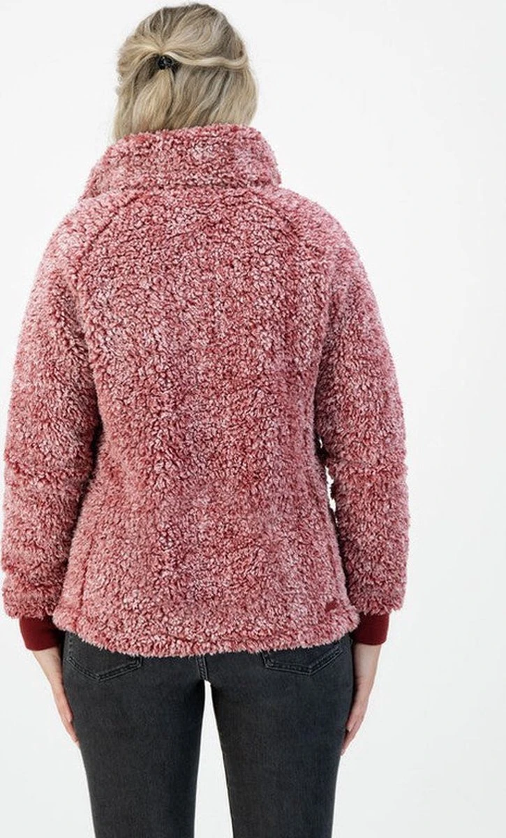 Kjelvik Dames Vest - Teddy Dames Vest - Philou - Rood Gemeleerd - Maat 36 3 Kjelvik Dames Vest - Teddy Dames Vest - Philou - Rood Gemeleerd - Maat 36 - Afbeelding 3