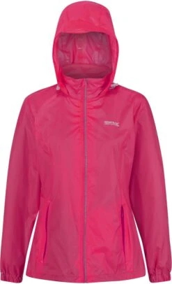 Regatta Corinne IV Waterdichte Opbergbare Jas - Outdoorjas - Vrouwen - Cerise -Fjallraven Winkel 730x1200