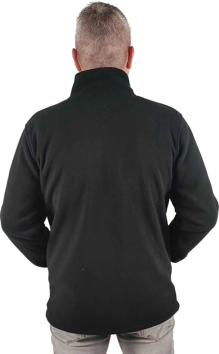 BJØRNSON Maks Fleece Vest 4 Seizoenen Heren - Rits - Maat XL - Zwart 8 BJØRNSON Maks Fleece Vest 4 Seizoenen Heren - Rits - Maat XL - Zwart - Afbeelding 8